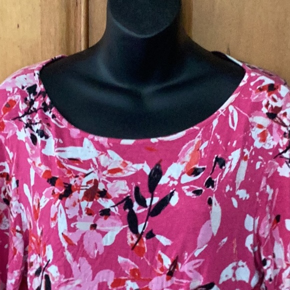🌺🌸NWOT Nine Four One Fun Size Large Colorful Fun Top Wardrobe Must Have 🌺🌸 - Picture 7 of 9